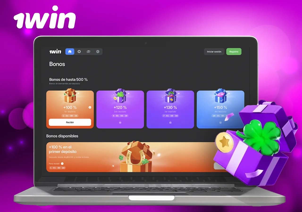Bono de bienvenida de 1Win Argentina