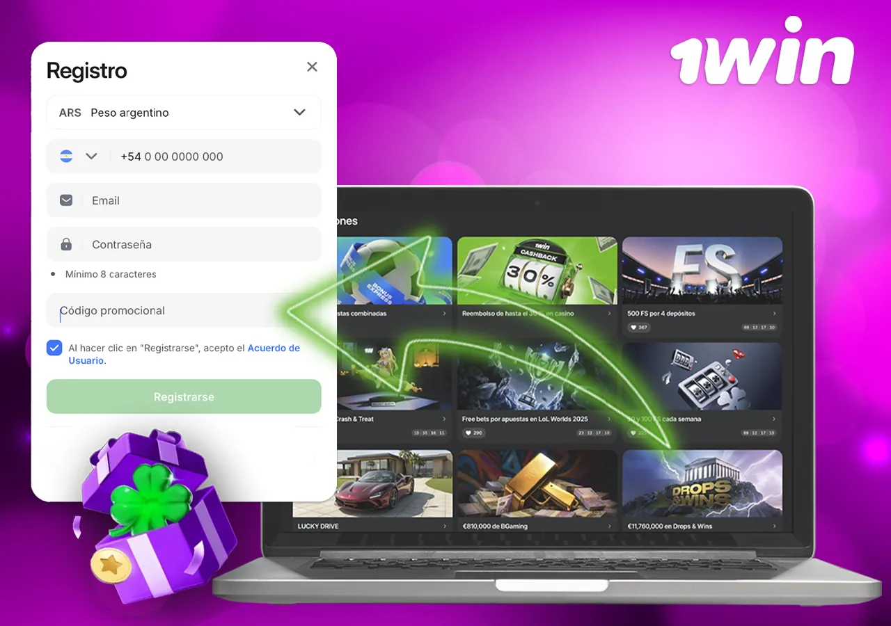Exclusivo código 1Win 1WSARNET